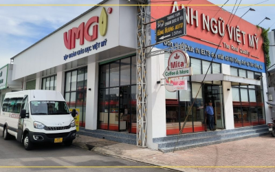 Xe đưa đón học sinh bán trú tại Long Khánh